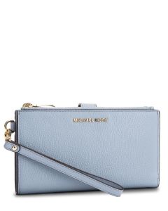 Michael kors blue on sale wristlet