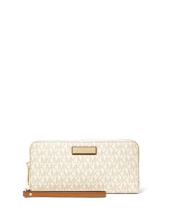 Michael kors vanilla outlet wallet