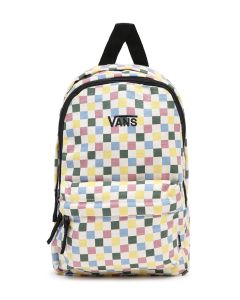 Vans Novelty Bounds Backpack Multi Color Check Marshmallow Ashley