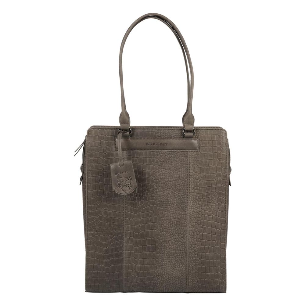 BURKELY Casual Carly Shopper Grey The Little Green Bag