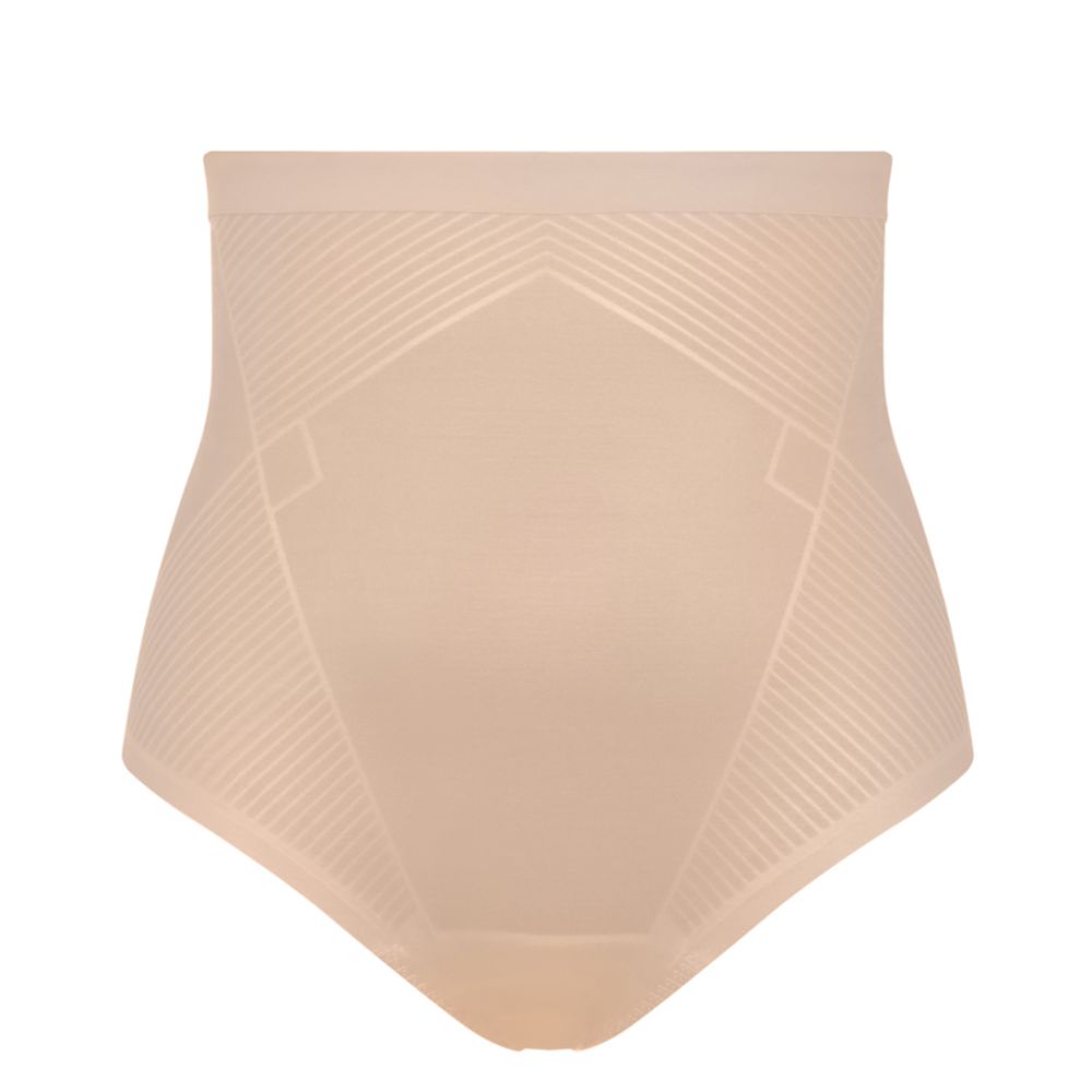 SPANX Thinstincts 2.0 - High-Waisted Thong Champagne Beige