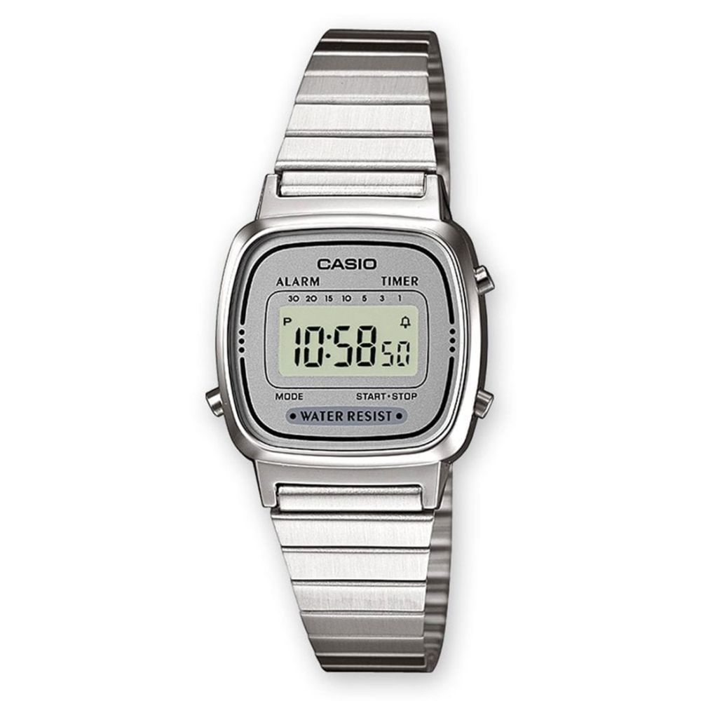 Casio zilver best sale