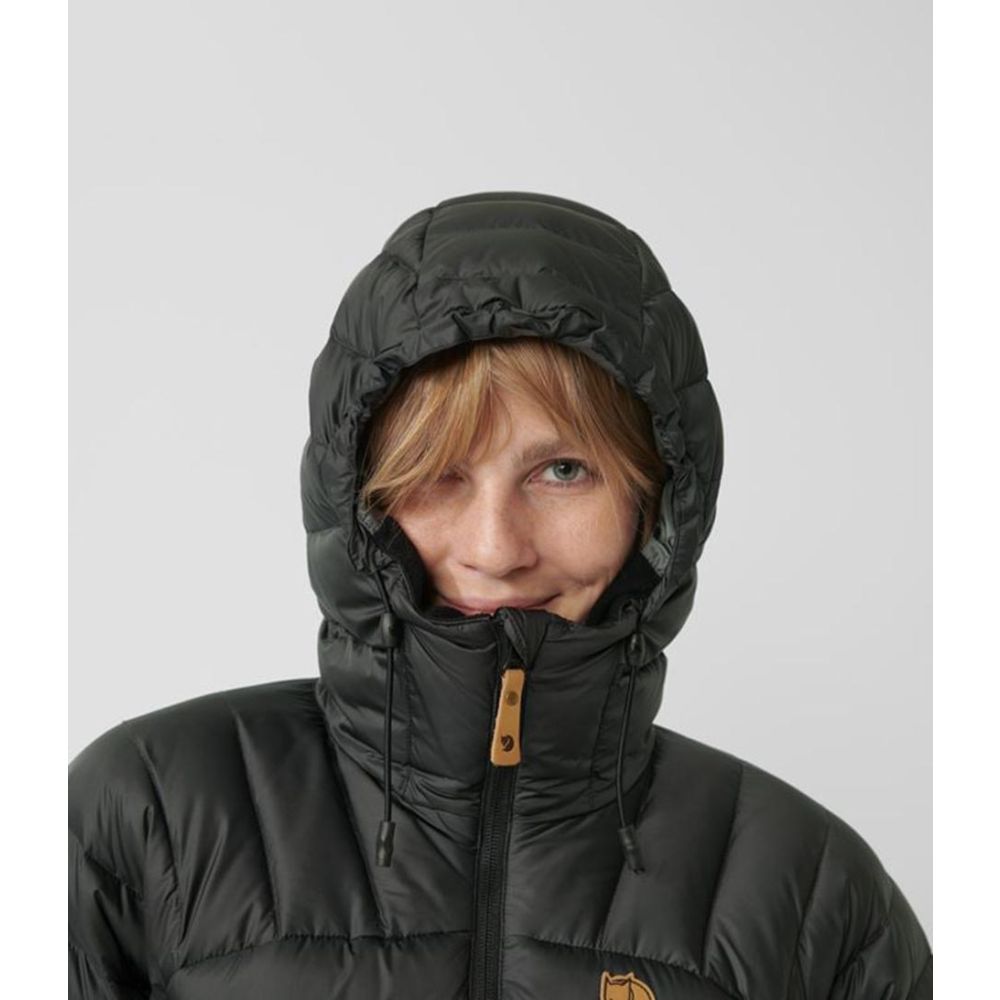 Fjallraven Snow Flake Parka W Desert Brown The Little Green Bag
