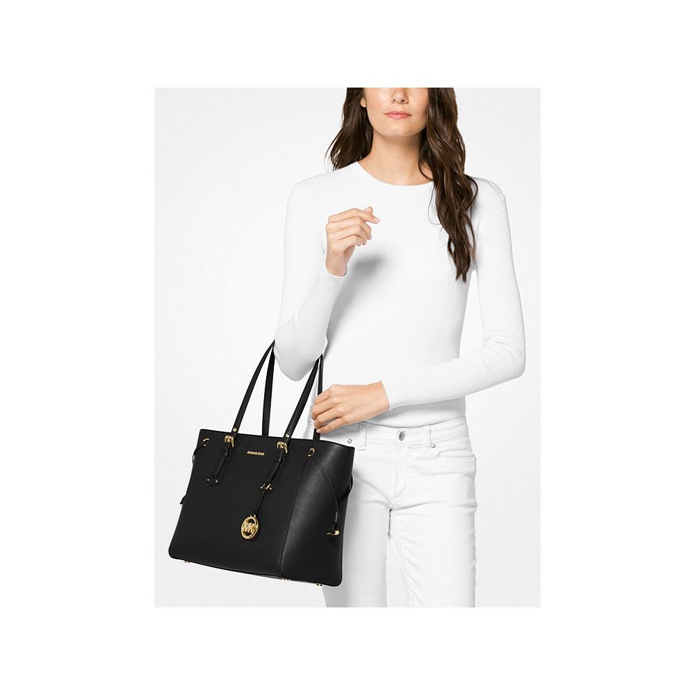 Authentic Michael Kors Voyager 2024 zip top tote.