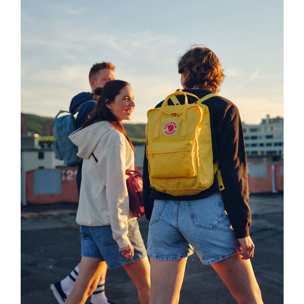 Fjallraven Kanken 15 inch Laptop ochre The Little Green Bag