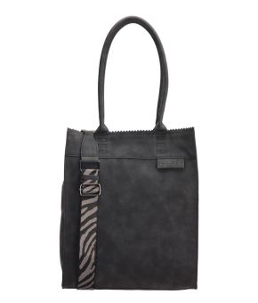 Zebra discount tas grijs