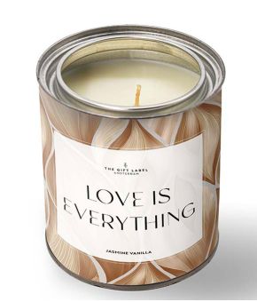 Candle Tin 310gr Love Is Everything Jasmine Vanilla