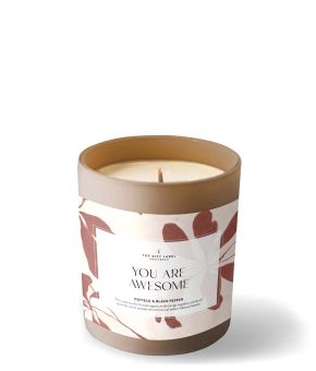 Candle Glass 225 gr You Are Awesome Jasmine Vanilla