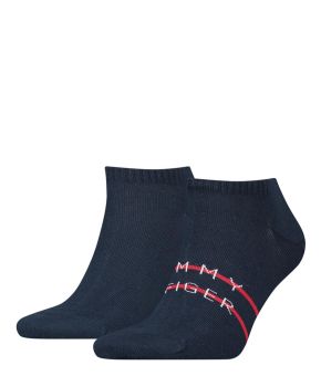 TOMMY HILFIGER CALCETINES Tommy Hilfiger TH SMALL STRIPE - Calcetines x 2  hombre light grey melange - Private Sport Shop