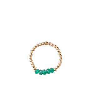 Beauty Aventurine Gold Filled Ring M/L