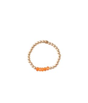 Beauty Carnelian Gold Ring M/L