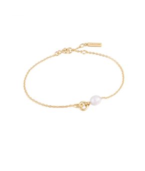 Pearl Power Link Chain Bracelet M