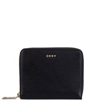 dkny-bryant-small-zip-around-portemonnee-black-gold-wallet-r8313656-s9-front