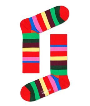 happy-socks-str01-4450-stripe-socks-red-front