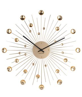 karlsson-Wall-clock-Sunburst-crystal-large-goud-1