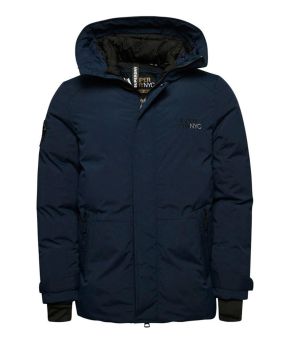 City Padded Hooded Wind Parka