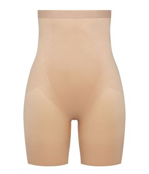 spanx-10233r-thinstincts-20-high-waisted-mid-short-champagne-beige-front