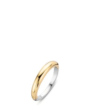 tisento-ring12104-ring-zilvergeelgoudverguld-ring-12104SY-front